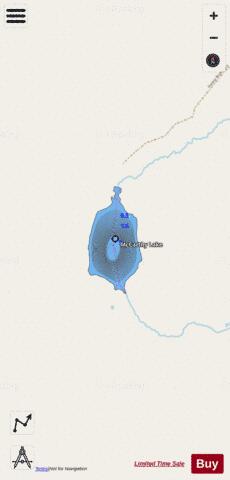 McCarthy Lake depth contour Map - i-Boating App - Streets