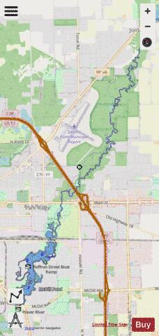 Mcdill Pond depth contour Map - i-Boating App - Streets