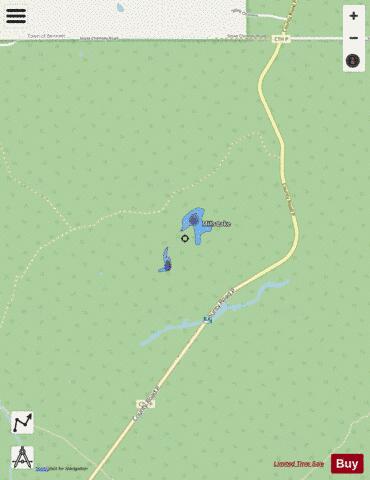 Mills Lake depth contour Map - i-Boating App - Streets