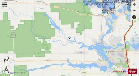 Lake Mohawksin depth contour Map - i-Boating App - Streets