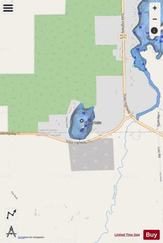 Torrey Lake depth contour Map - i-Boating App - Streets