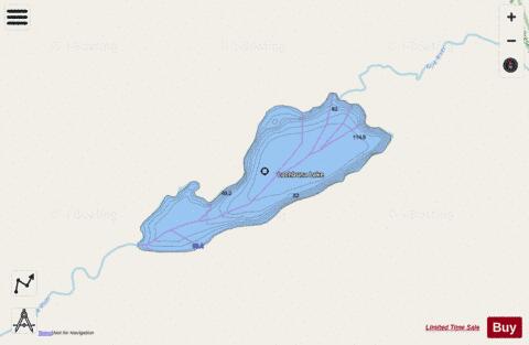 Lachbuna Lake depth contour Map - i-Boating App - Streets