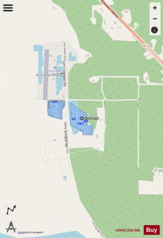 BigD depth contour Map - i-Boating App - Streets