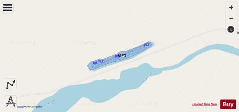 HangerPit depth contour Map - i-Boating App - Streets