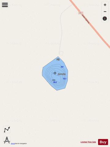 Jan2014 depth contour Map - i-Boating App - Streets
