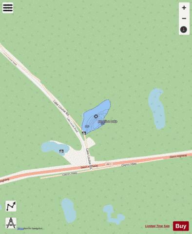 Junction depth contour Map - i-Boating App - Streets