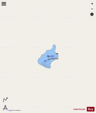 Kenna depth contour Map - i-Boating App - Streets