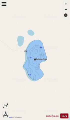 LittleDonna depth contour Map - i-Boating App - Streets