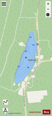 Pippin depth contour Map - i-Boating App - Streets