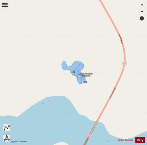 Robertson2 depth contour Map - i-Boating App - Streets