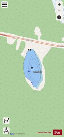 Ryan depth contour Map - i-Boating App - Streets