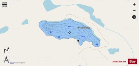 SevenMile depth contour Map - i-Boating App - Streets