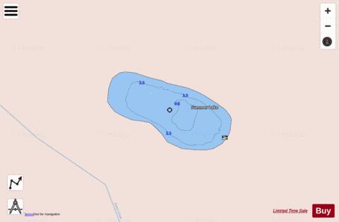 Summer depth contour Map - i-Boating App - Streets