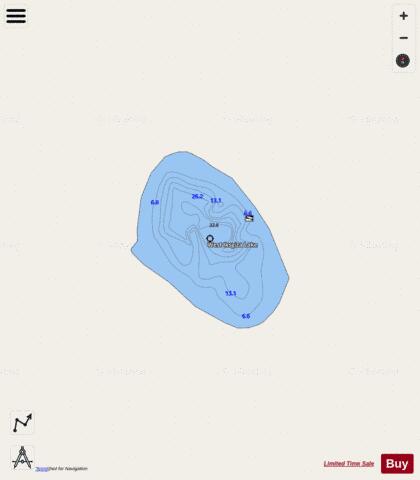WestIksgiza depth contour Map - i-Boating App - Streets