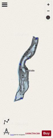 High depth contour Map - i-Boating App - Streets