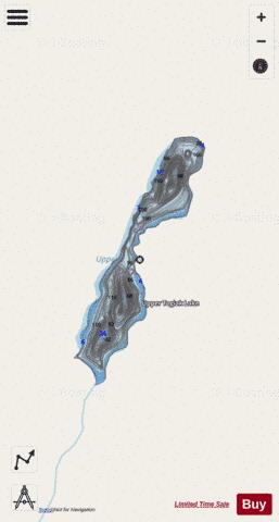 Upper Togiak depth contour Map - i-Boating App - Streets