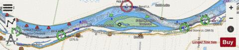 Lower Mississippi River section 11_503_840 depth contour Map - i-Boating App - Streets
