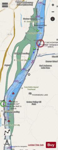 Lower Mississippi River section 11_504_833 depth contour Map - i-Boating App - Streets