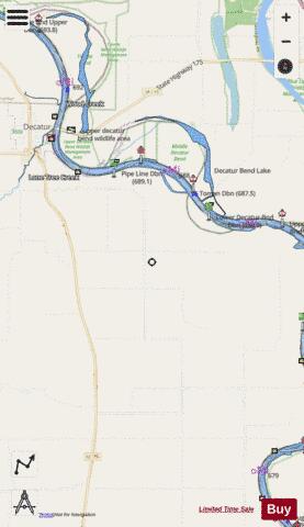 US_CC_MS_missouri_e_sq_11_476_760 depth contour Map - i-Boating App - Streets