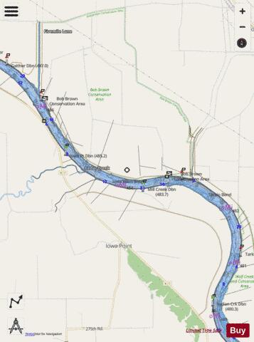 US_CC_MS_missouri_e_sq_11_482_775 depth contour Map - i-Boating App - Streets
