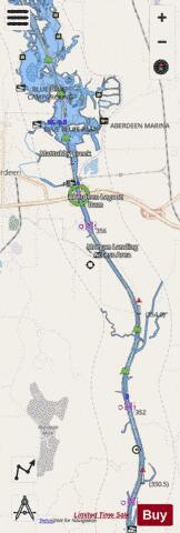 US_CC_MS_tombig_e_sq_11_520_819 depth contour Map - i-Boating App - Streets