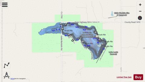 Burtschi depth contour Map - i-Boating App - Streets
