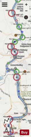 Monongahela River section 11_569_776 depth contour Map - i-Boating App - Streets