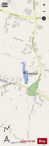 Barber Pond depth contour Map - i-Boating App - Streets