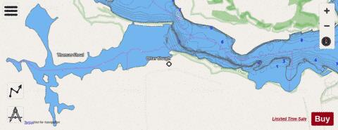 OTTER SLOUGH depth contour Map - i-Boating App - Streets