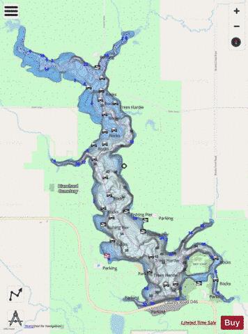 US_IA_brc94 depth contour Map - i-Boating App - Streets