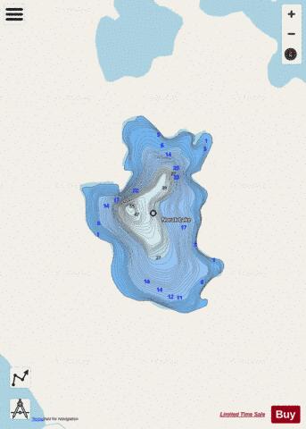 Norak Lake depth contour Map - i-Boating App - Streets