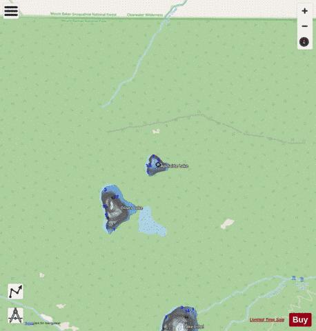 Adelaide Lake depth contour Map - i-Boating App - Streets