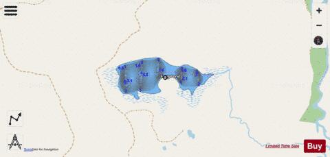 Fogg Pond depth contour Map - i-Boating App - Streets