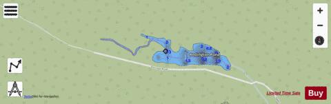 Redington Pond depth contour Map - i-Boating App - Streets
