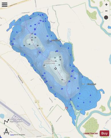 Lovewell Pond depth contour Map - i-Boating App - Streets