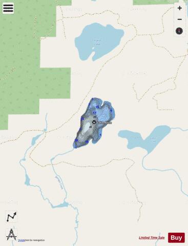 Alice, Lake depth contour Map - i-Boating App - Streets