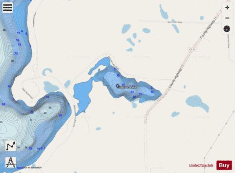 Ellison depth contour Map - i-Boating App - Streets