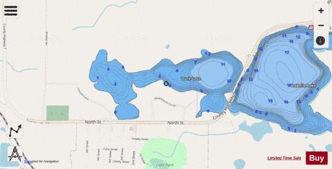 West LaBelle depth contour Map - i-Boating App - Streets