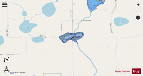 Kettle depth contour Map - i-Boating App - Streets