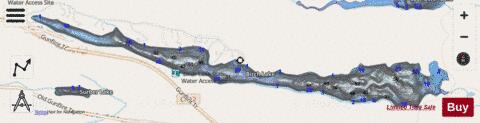 Birch depth contour Map - i-Boating App - Streets