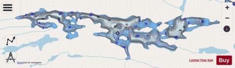 Gaskin depth contour Map - i-Boating App - Streets
