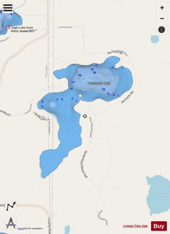 Butterfield depth contour Map - i-Boating App - Streets