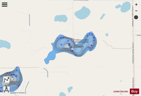 Indian depth contour Map - i-Boating App - Streets