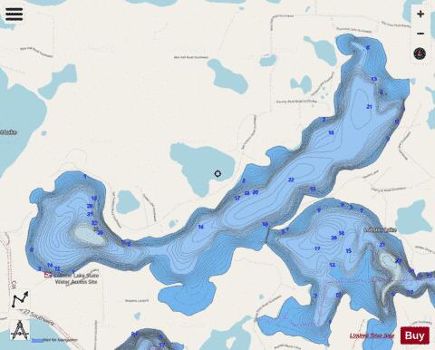 Lobster (West Bay) depth contour Map - i-Boating App - Streets