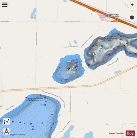 Nelson depth contour Map - i-Boating App - Streets