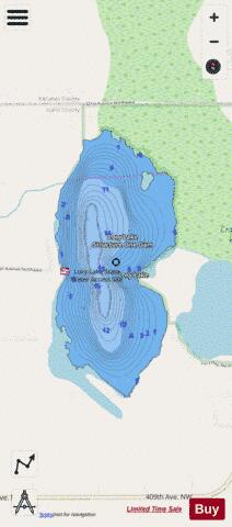 Lory depth contour Map - i-Boating App - Streets