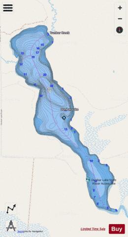 Dunbar depth contour Map - i-Boating App - Streets