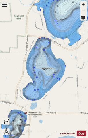 George depth contour Map - i-Boating App - Streets