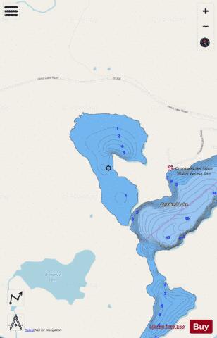 Crooked (West Bay) depth contour Map - i-Boating App - Streets