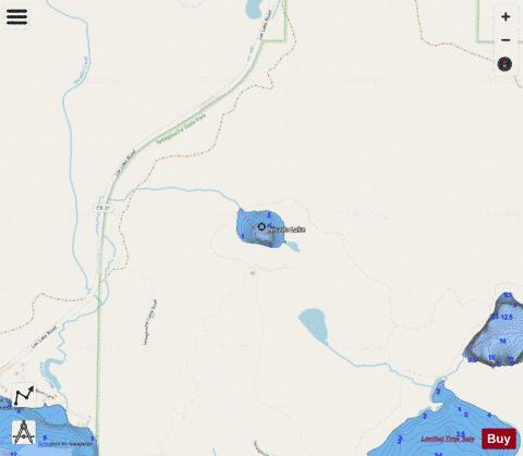 Nicado depth contour Map - i-Boating App - Streets